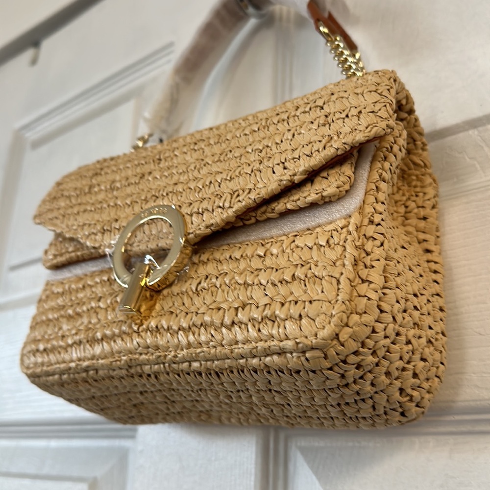 Yza Raffia Paille Handbag - Picture 3 of 6